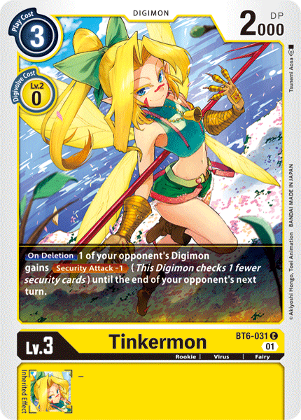 Image of Tinkermon [BT6-031] [Double Diamond]