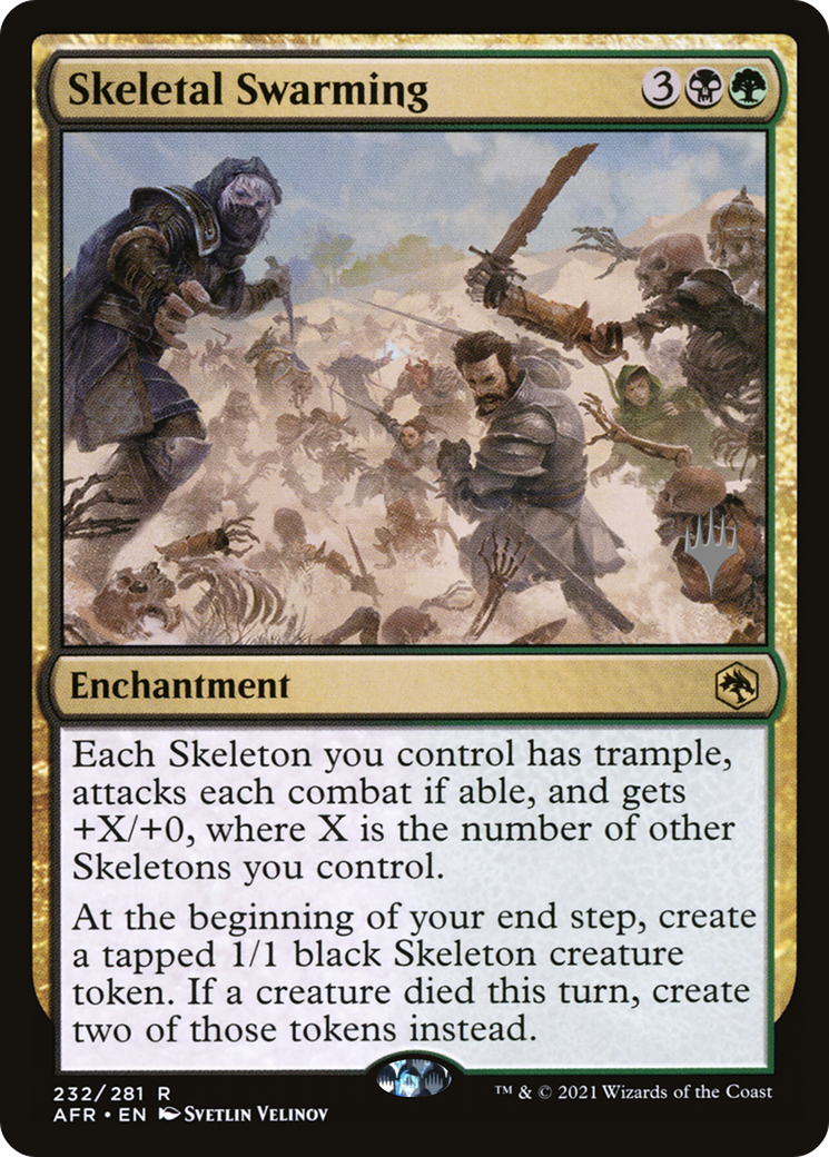 Image of Skeletal Swarming (Promo Pack) [Dungeons & Dragons: Adventures in the Forgotten Realms Promos]