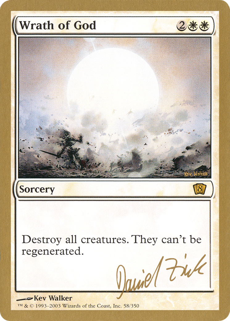 Image of Wrath of God (Daniel Zink) [World Championship Decks 2003]