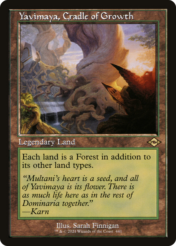 Image of Yavimaya, Cradle of Growth (Retro) [Modern Horizons 2]