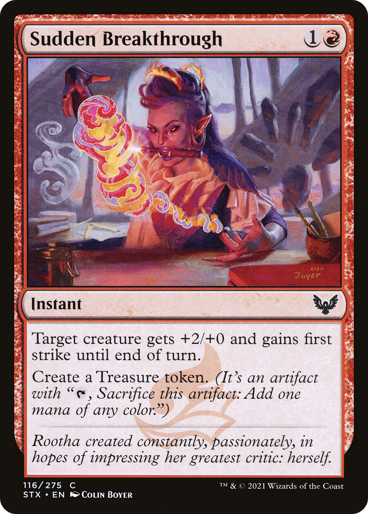 Image of Sudden Breakthrough [Strixhaven: School of Mages]