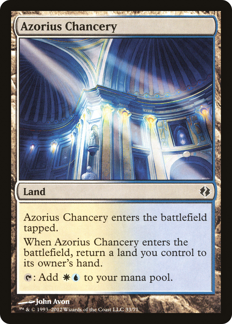 Image of Azorius Chancery [Duel Decks: Venser vs. Koth]