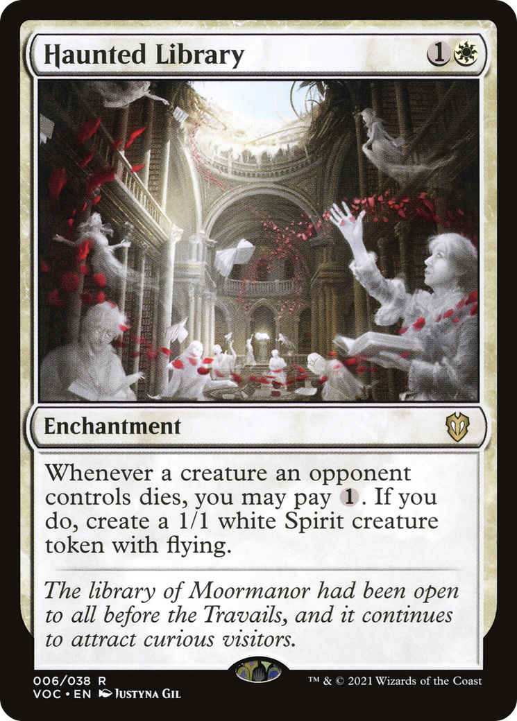 Image of Haunted Library [Innistrad: Crimson Vow Commander]