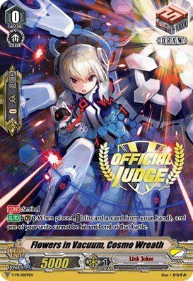 Image of Flowers in Vacuum, Cosmo Wreath (Official Judge) (V-PR/0059EN) [V Promo Cards]