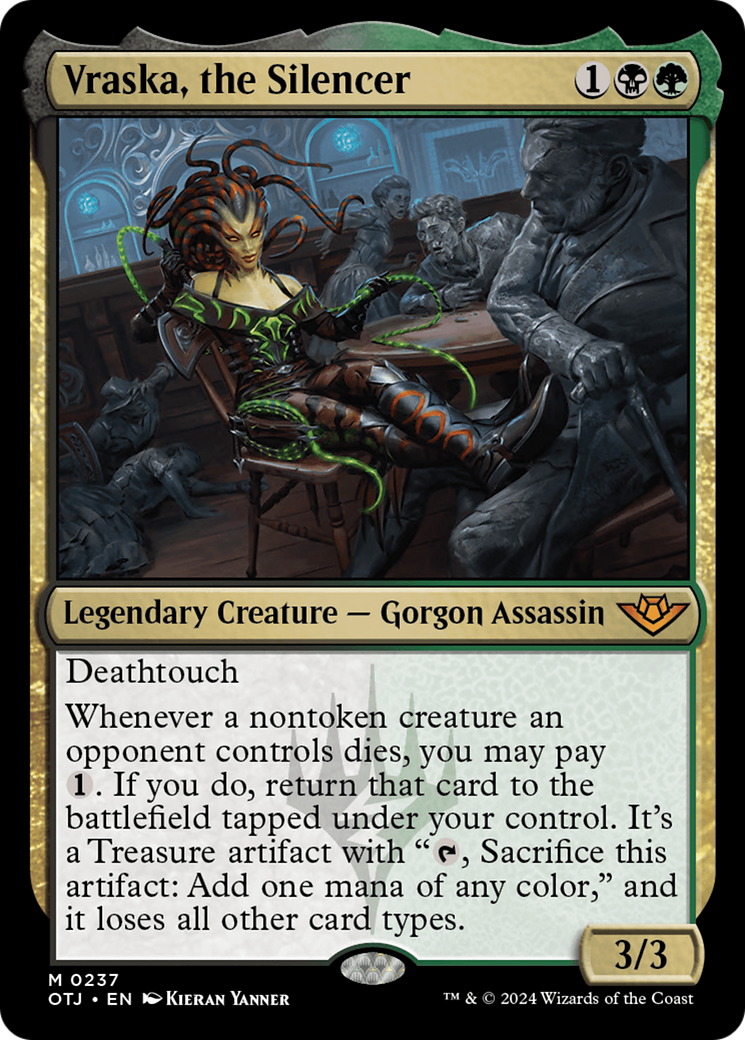 Image of Vraska, the Silencer [Outlaws of Thunder Junction]