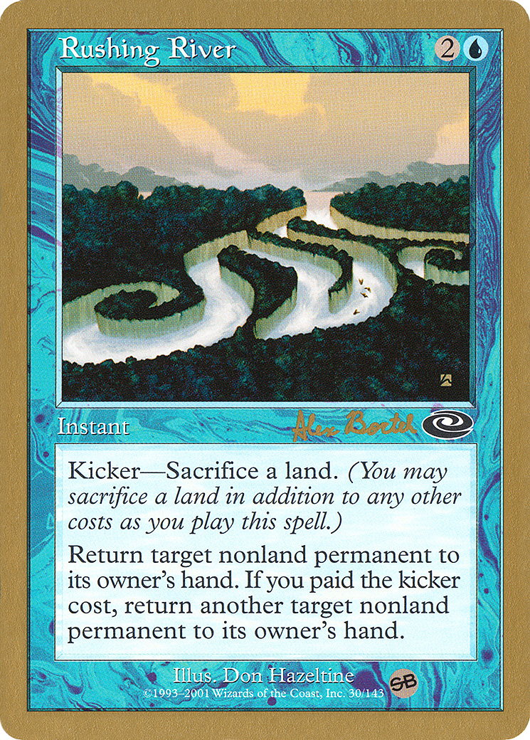 Image of Rushing River (Alex Borteh) (SB) [World Championship Decks 2001]