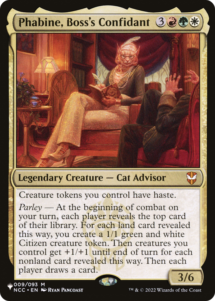 Image of Phabine, Boss's Confidant [The List]