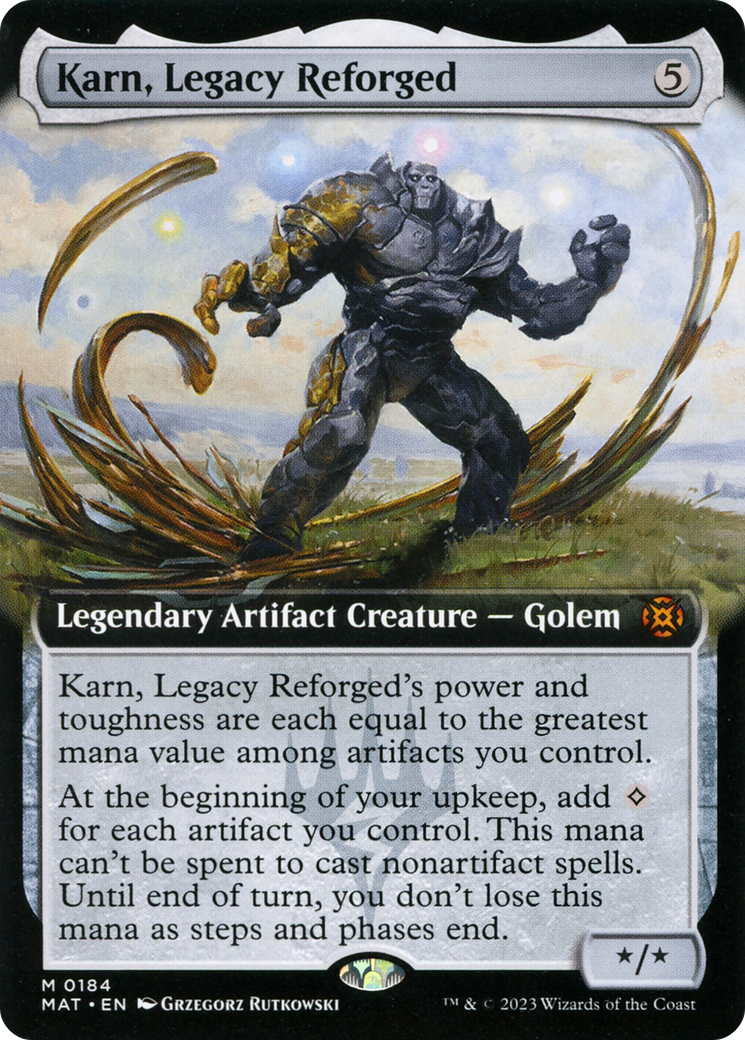 Image of Karn, Legacy Reforged (Extended Art) [March of the Machine: The Aftermath]