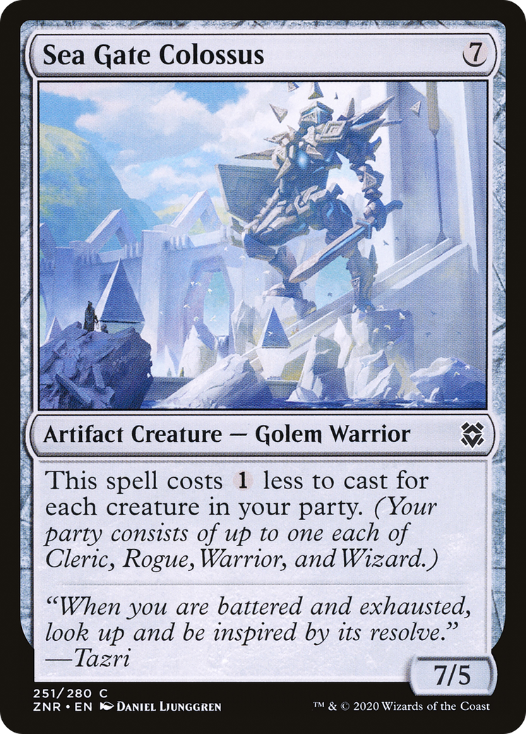 Image of Sea Gate Colossus [Zendikar Rising]