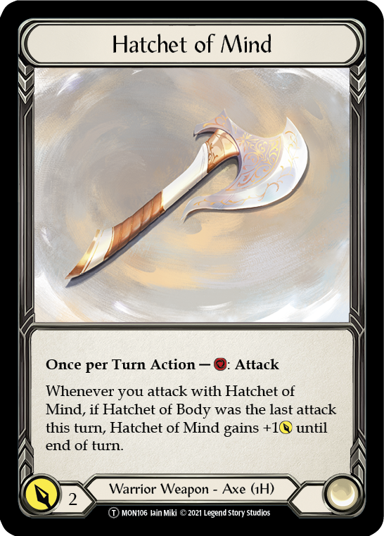 Image of Spectral Shield //Hatchet of Mind [U-MON104 // U-MON106] (Monarch Unlimited)  Unlimited Normal