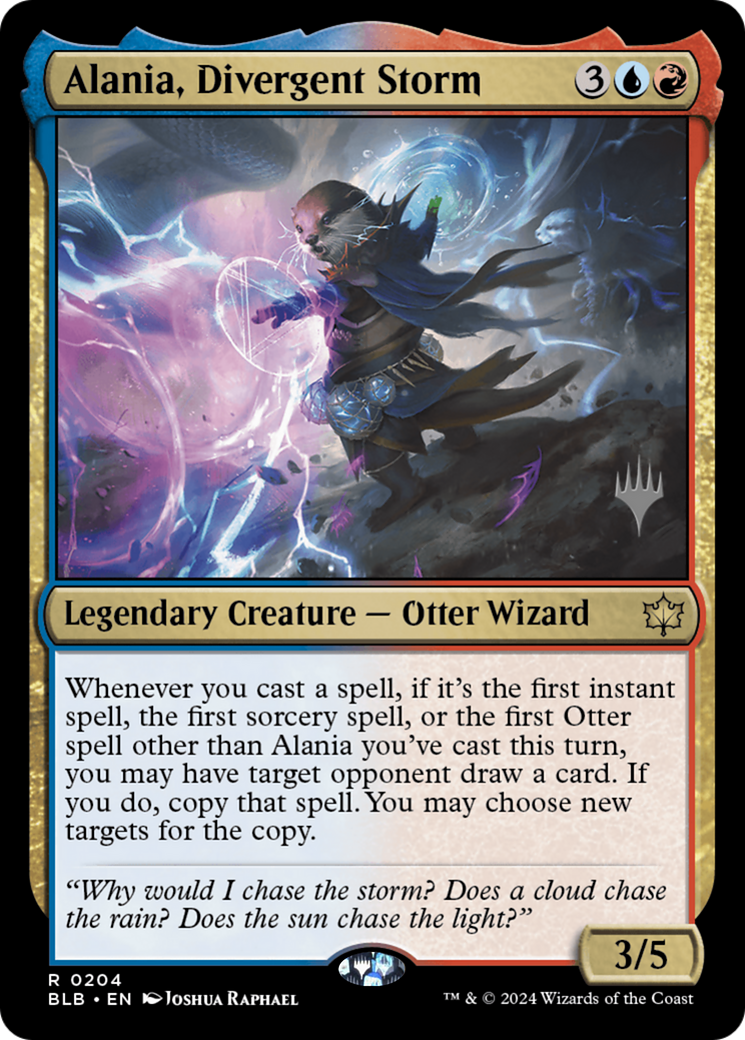 Image of Alania, Divergent Storm (Promo Pack) [Bloomburrow Promos]