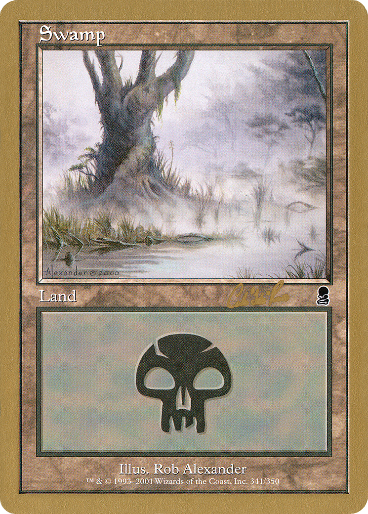 Image of Swamp (cr341) (Carlos Romao) [World Championship Decks 2002]