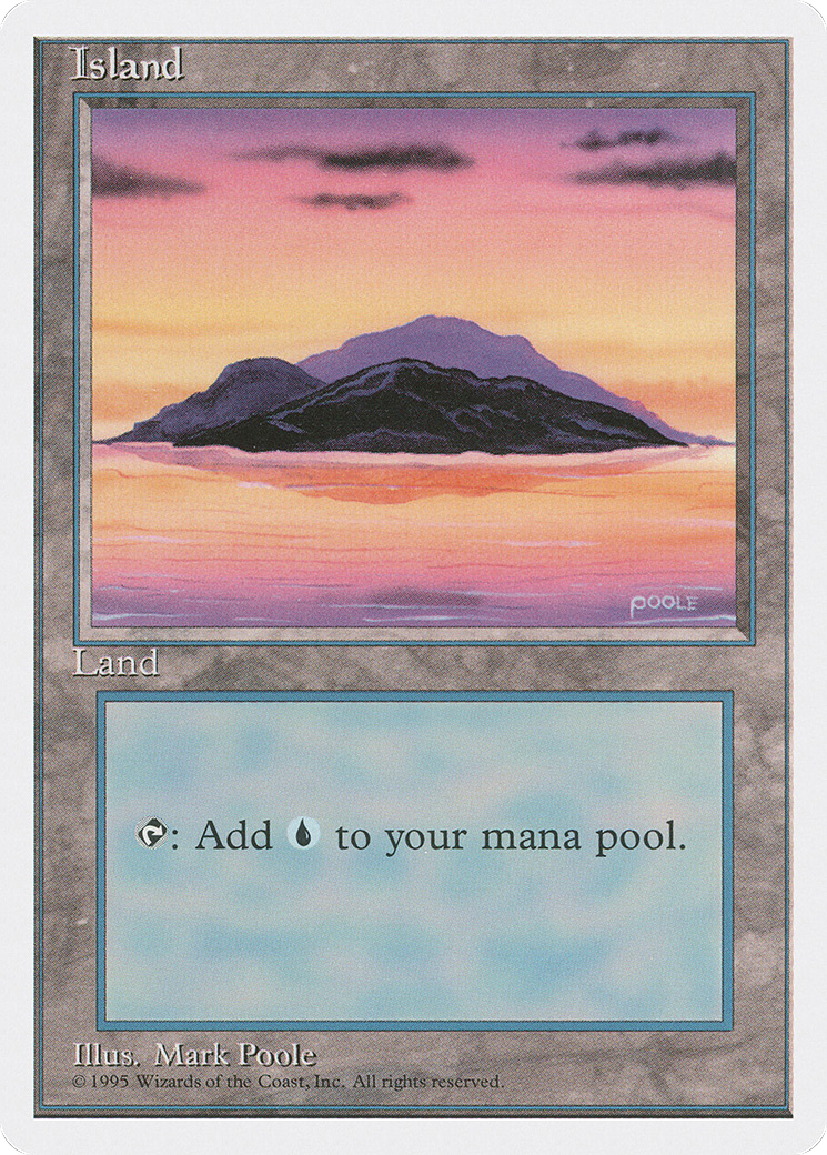 Image of Island (Sunset / Signature on Right) [Fourth Edition]