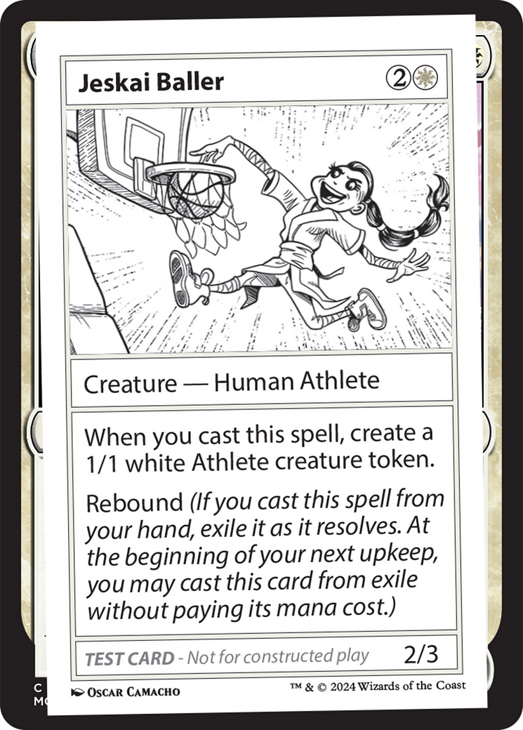 Image of Jeskai Baller [Mystery Booster 2 Playtest Cards]