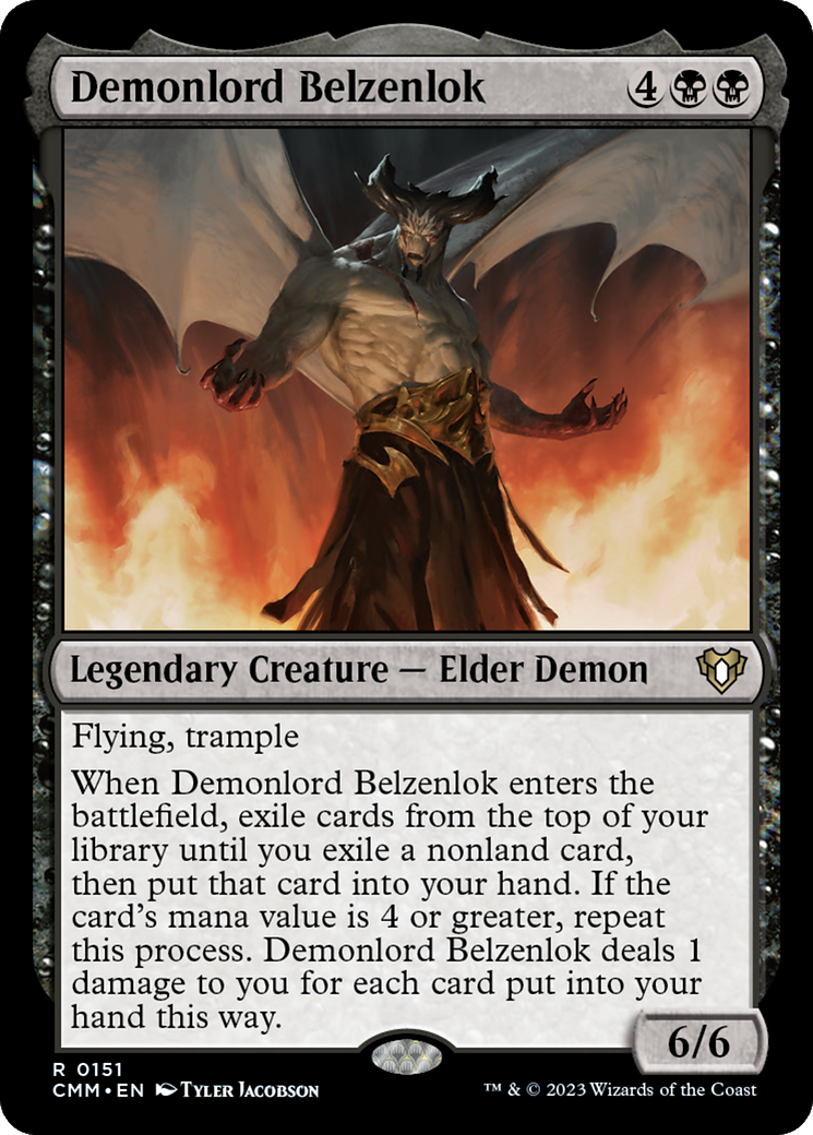 Image of Demonlord Belzenlok [Commander Masters]