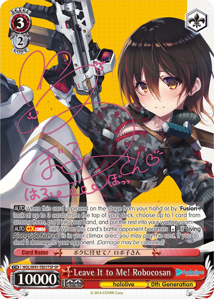 Image of Leave It to Me! Robocosan (HOL/W91-TE017SP SP) [hololive production]