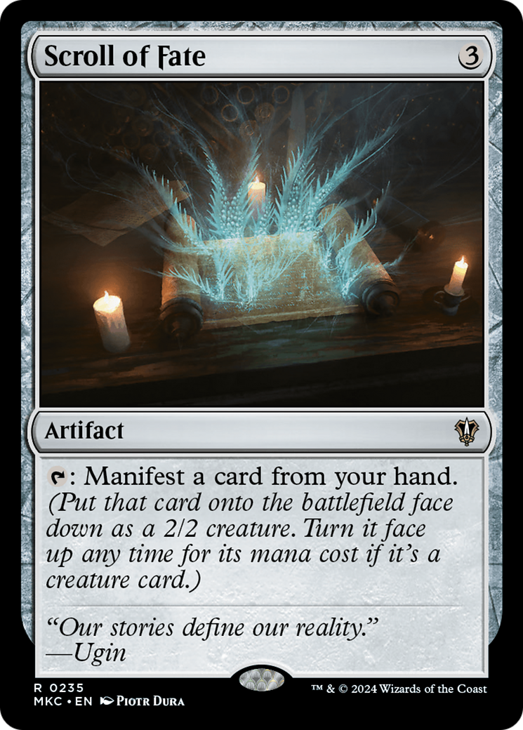Image of Scroll of Fate [Murders at Karlov Manor Commander]