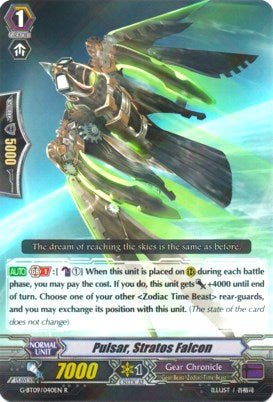 Image of Pulsar, Stratos Falcon (G-BT09/040EN) [Divine Dragon Caper]