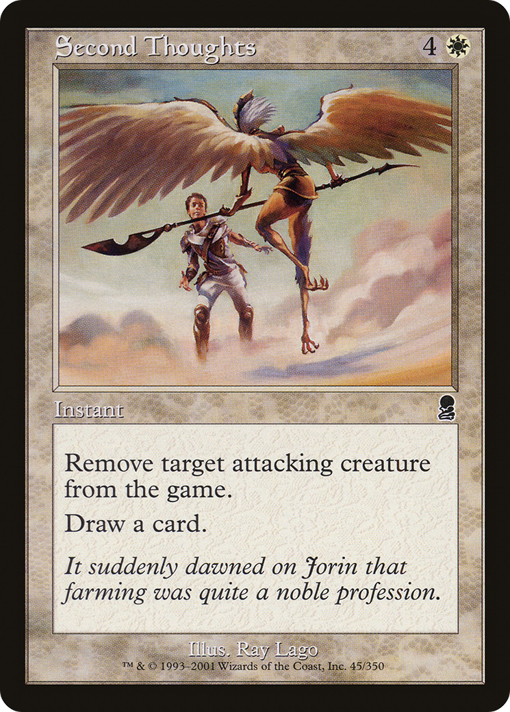 Image of Second Thoughts [Odyssey]