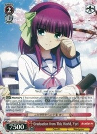 Image of Graduation from This World, Yuri (AB/W31-E078 U) [Angel Beats! Re:Edit]