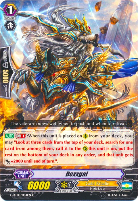 Image of Dexxgal (G-BT08/054EN) [Absolute Judgment]