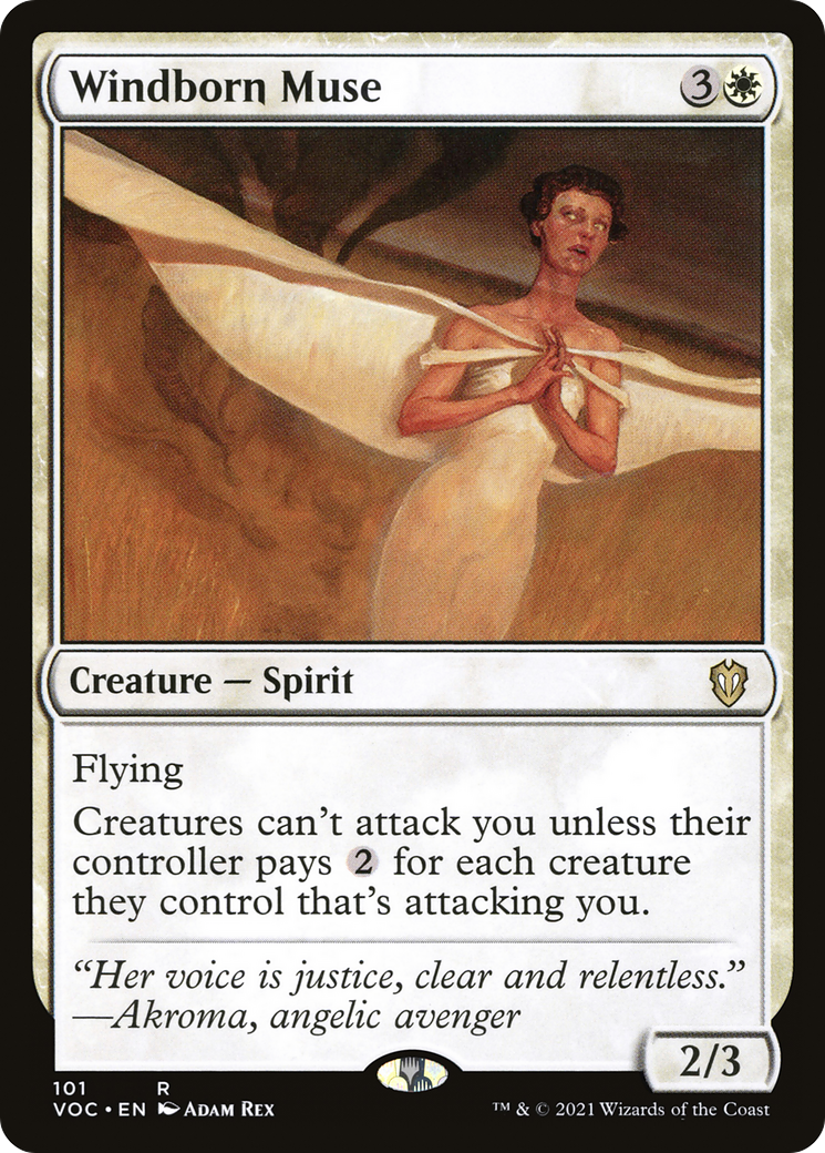 Image of Windborn Muse [Innistrad: Crimson Vow Commander]