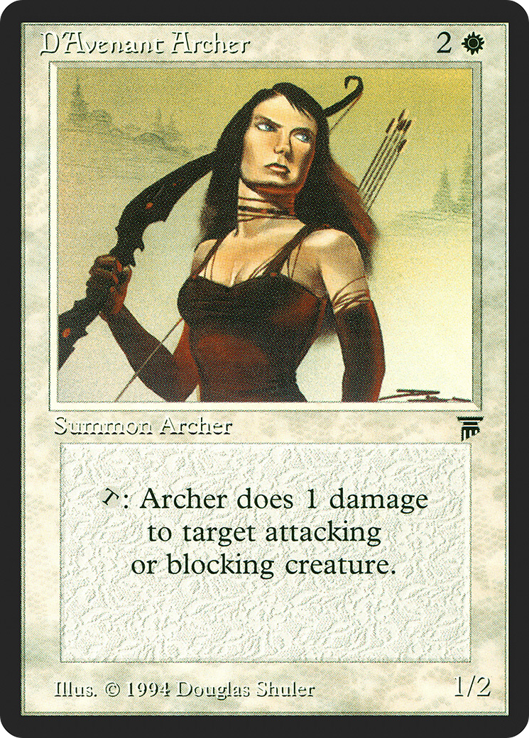 Image of D'Avenant Archer [Legends]
