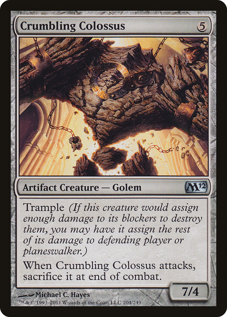 Image of Crumbling Colossus [Magic 2012]