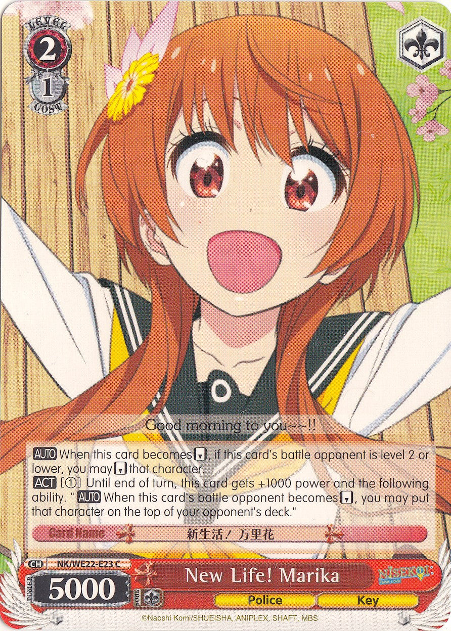 Image of New Life! Marika (NK/WE22-E23) [NISEKOI Extra Booster]