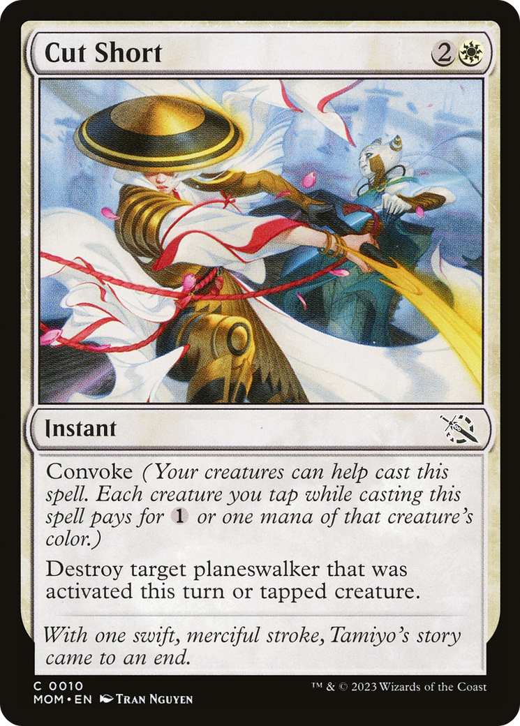 Image of Cut Short [March of the Machine]
