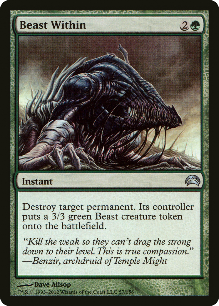 Image of Beast Within [Planechase 2012]