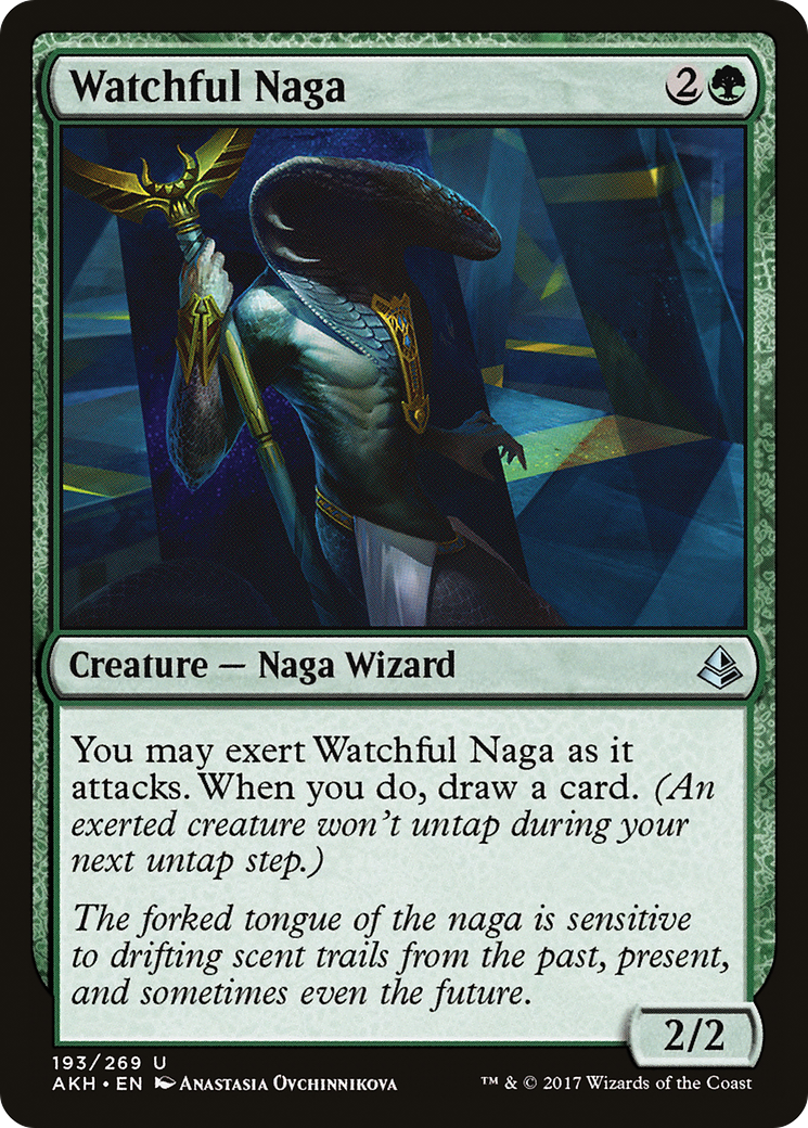 Image of Watchful Naga [Amonkhet]