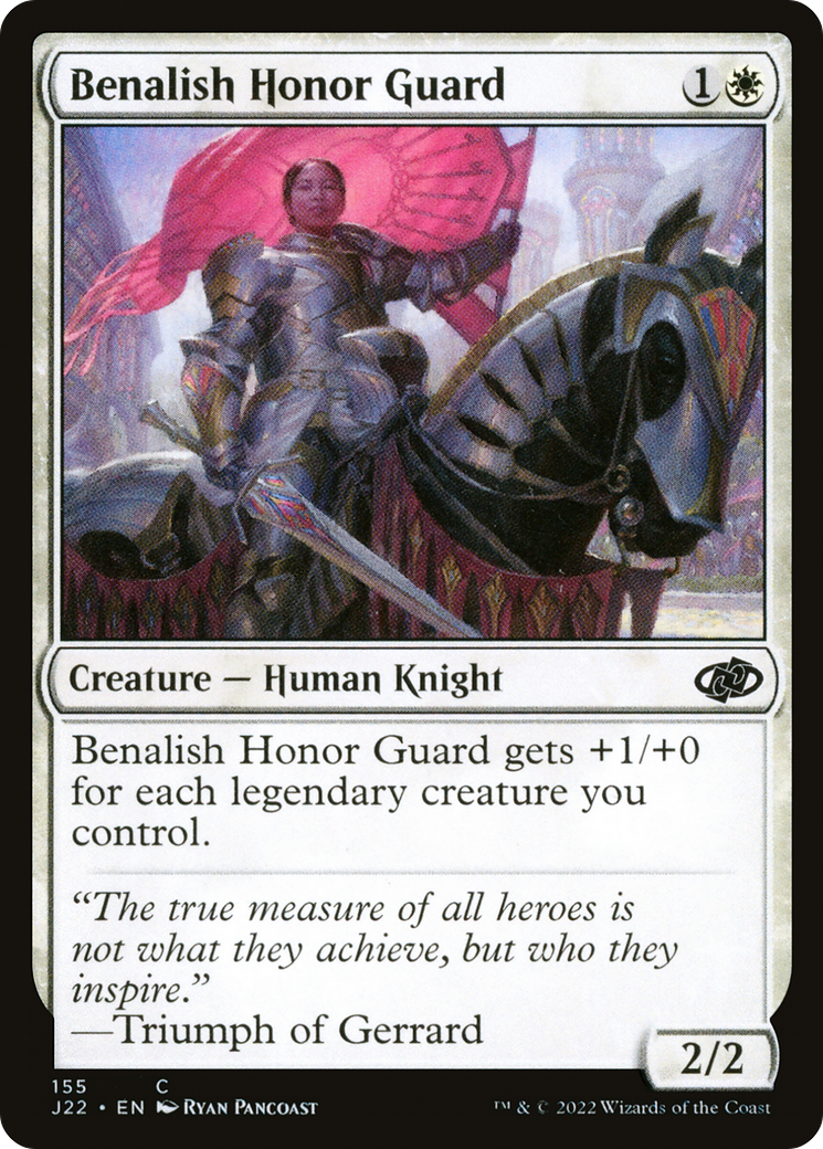 Image of Benalish Honor Guard [Jumpstart 2022]
