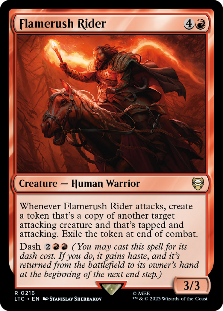 Image of Flamerush Rider [The Lord of the Rings: Tales of Middle-Earth Commander]