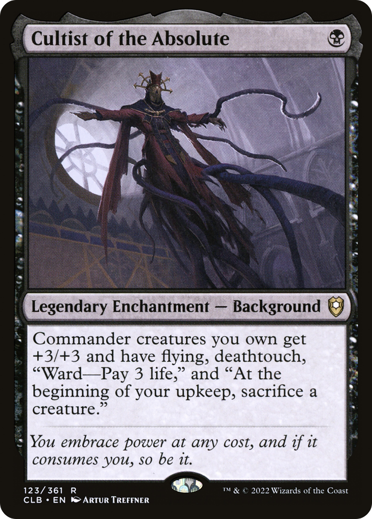 Image of Cultist of the Absolute [Commander Legends: Battle for Baldur's Gate]