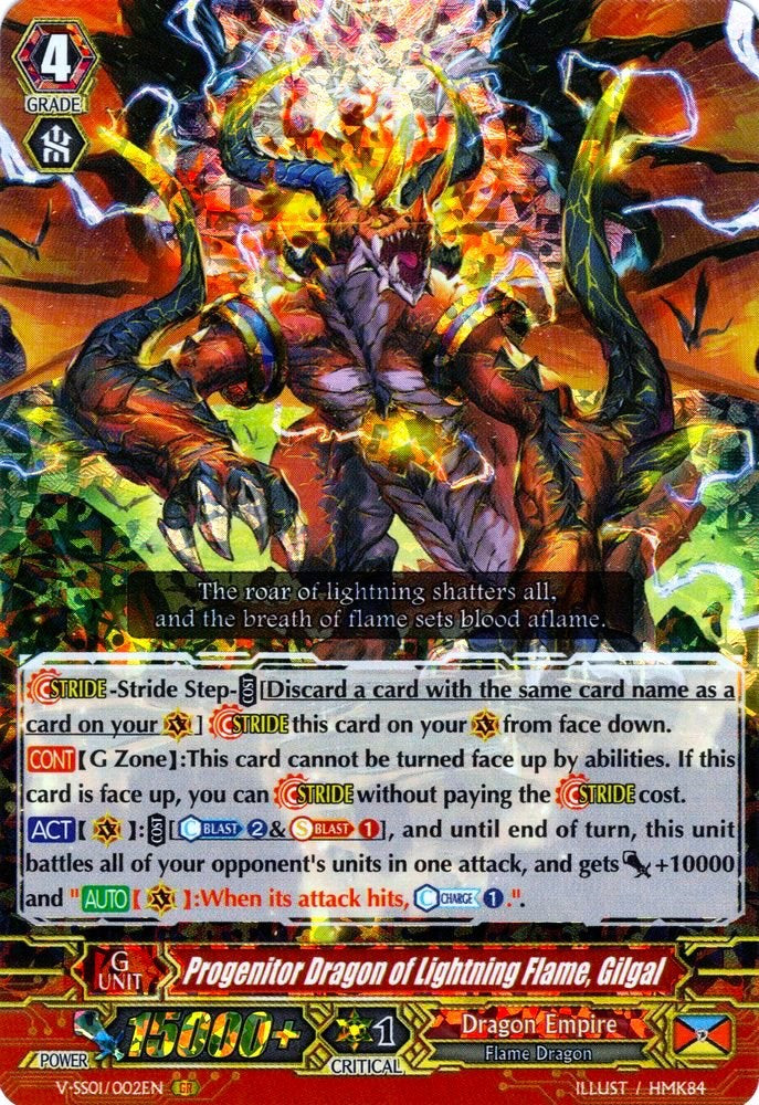 Image of Progenitor Dragon of Lightning Flame, Gilgal (V-SS01/002EN) [Premium Collection 2019]
