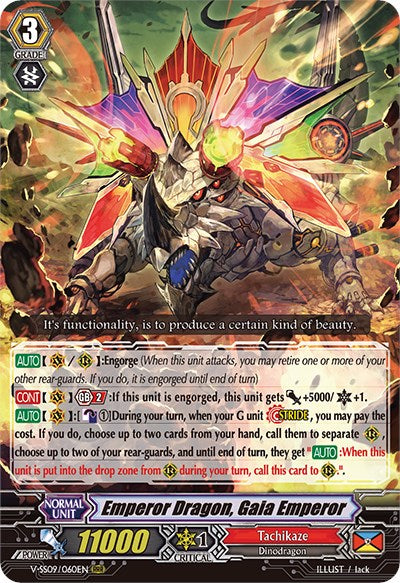 Image of Emperor Dragon, Gaia Emperor (V-SS09/060EN) [Revival Selection]