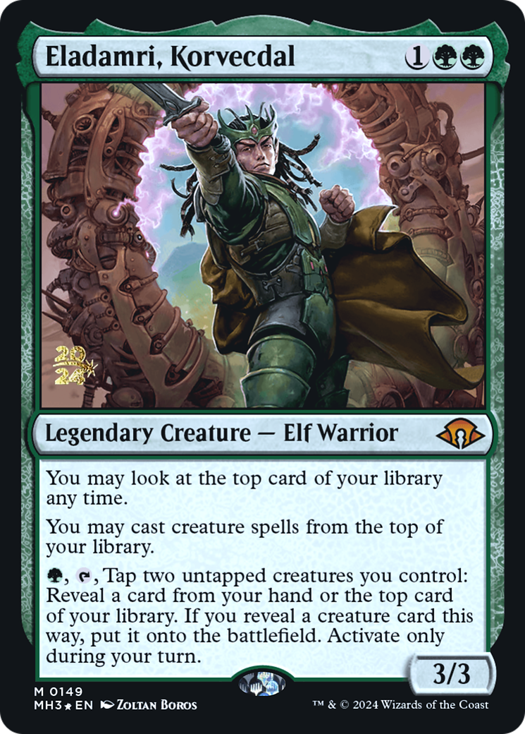 Image of Eladamri, Korvecdal [Modern Horizons 3 Prerelease Promos]