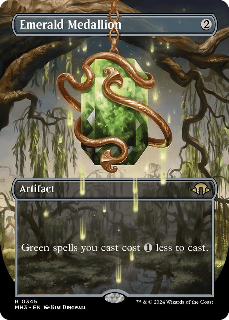 Image of Emerald Medallion (Borderless) [Modern Horizons 3]