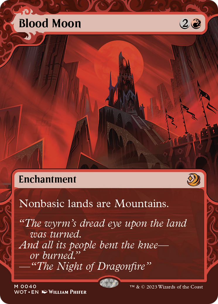 Image of Blood Moon [Wilds of Eldraine: Enchanting Tales]