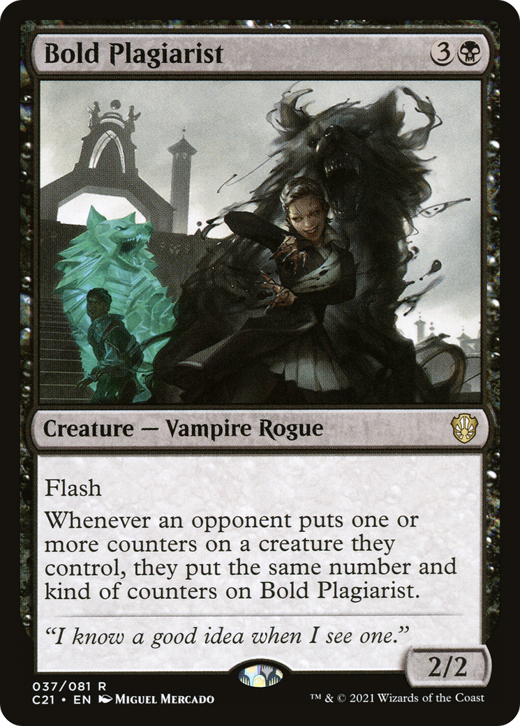Image of Bold Plagiarist [Commander 2021]