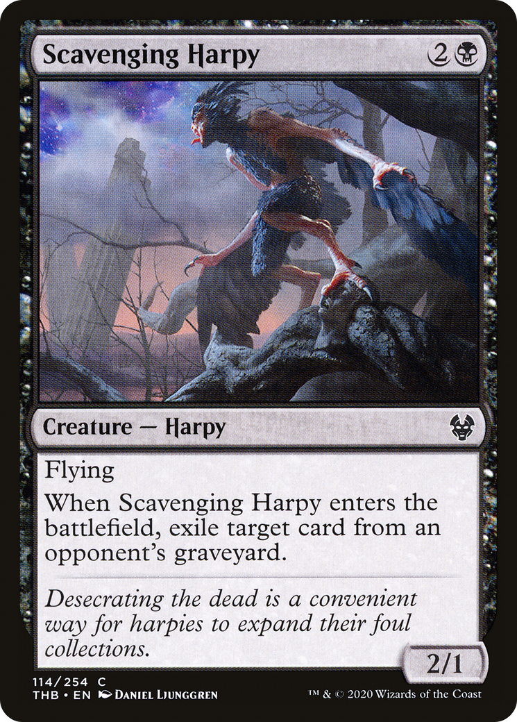 Image of Scavenging Harpy [Theros Beyond Death]