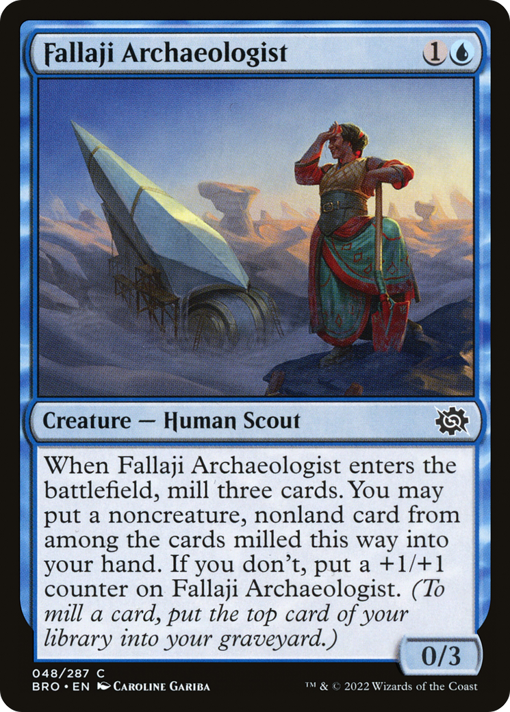 Image of Fallaji Archaeologist [The Brothers' War]