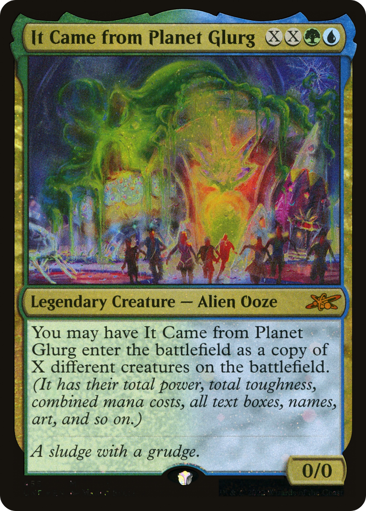 Image of It Came from Planet Glurg (Galaxy Foil) [Unfinity]