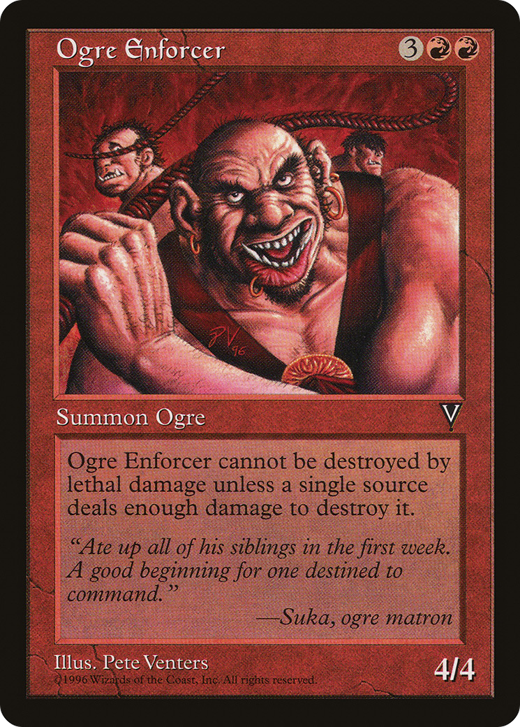 Image of Ogre Enforcer [Visions]