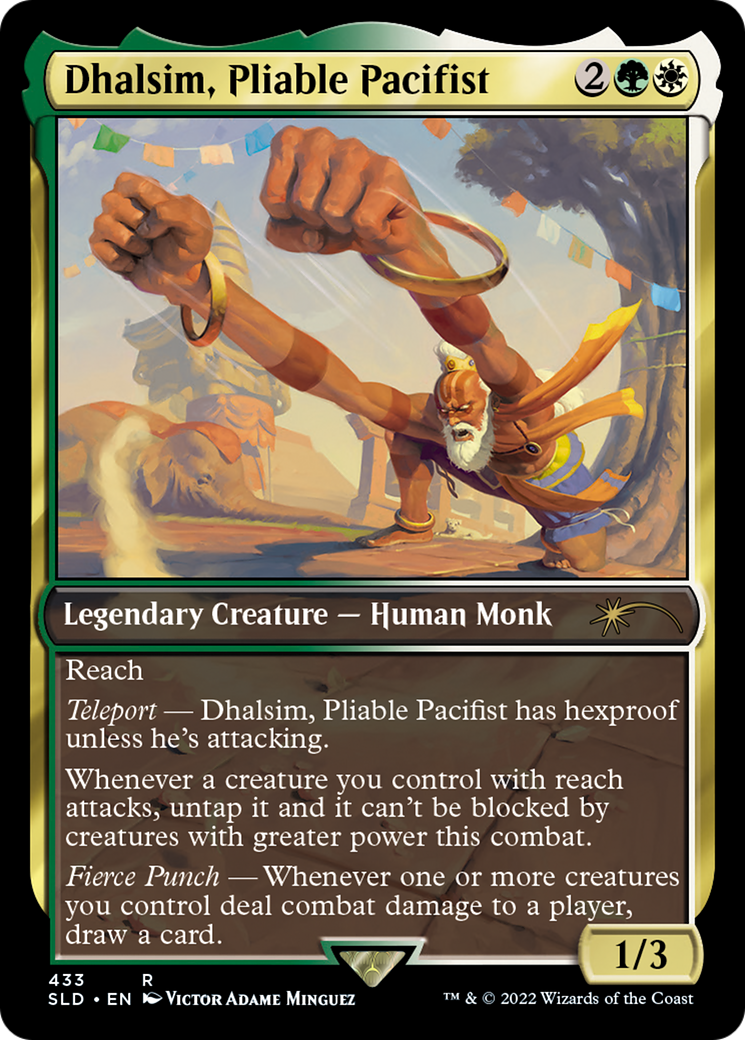Image of Dhalsim, Pliable Pacifist [Secret Lair Drop Series]