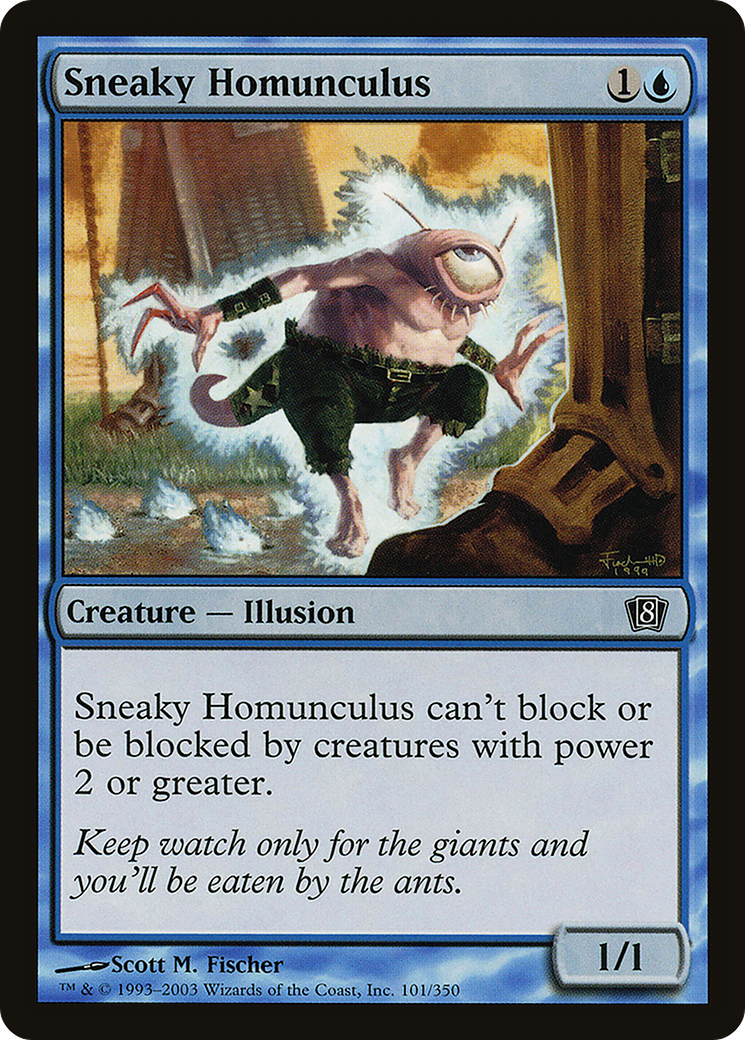 Image of Sneaky Homunculus [Eighth Edition]