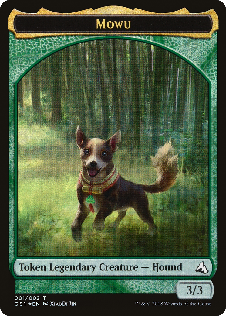 Image of Mowu // Mowu Double-Sided Token [Global Series Jiang Yanggu & Mu Yanling]