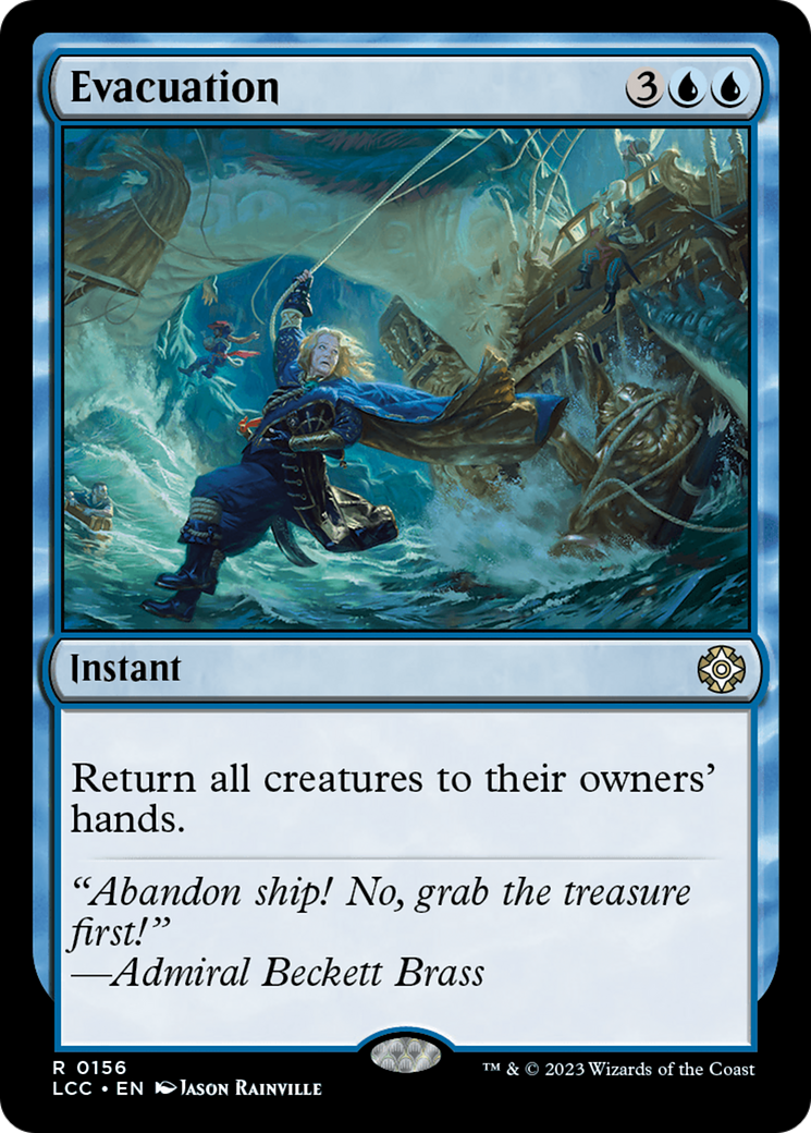 Image of Evacuation [The Lost Caverns of Ixalan Commander]
