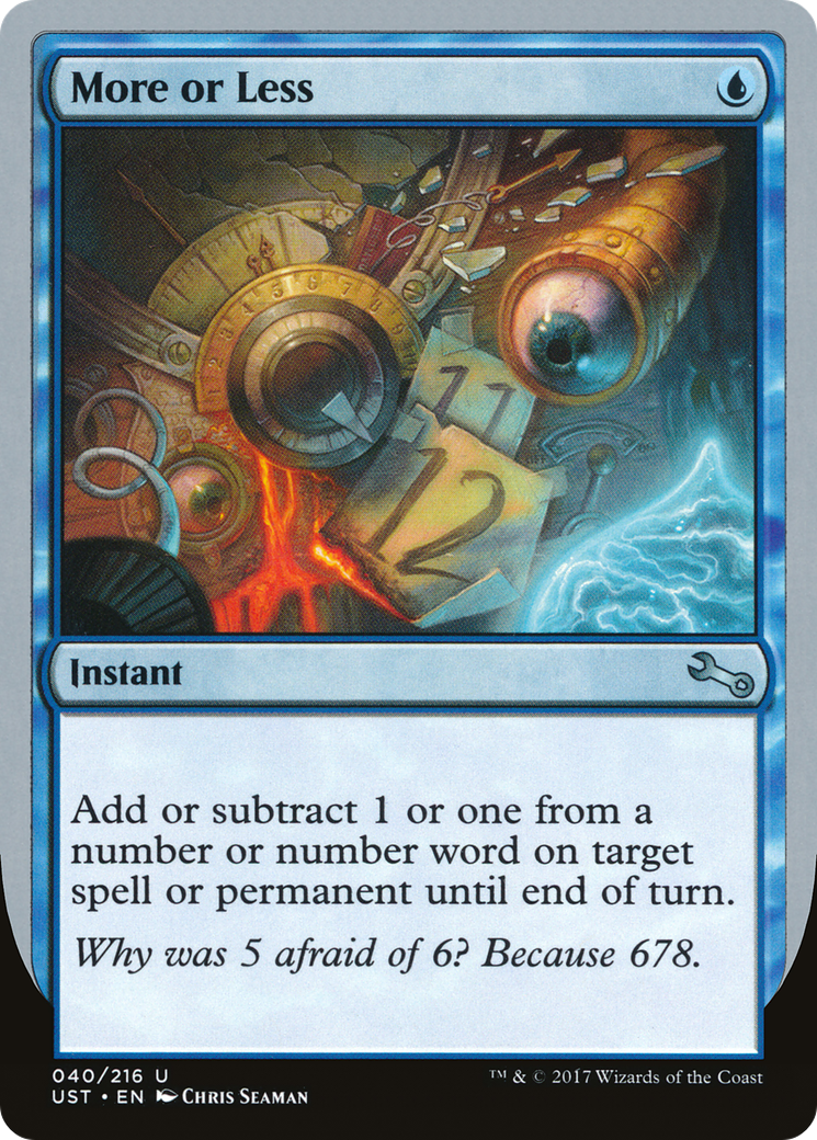 Image of More or Less [Unstable]